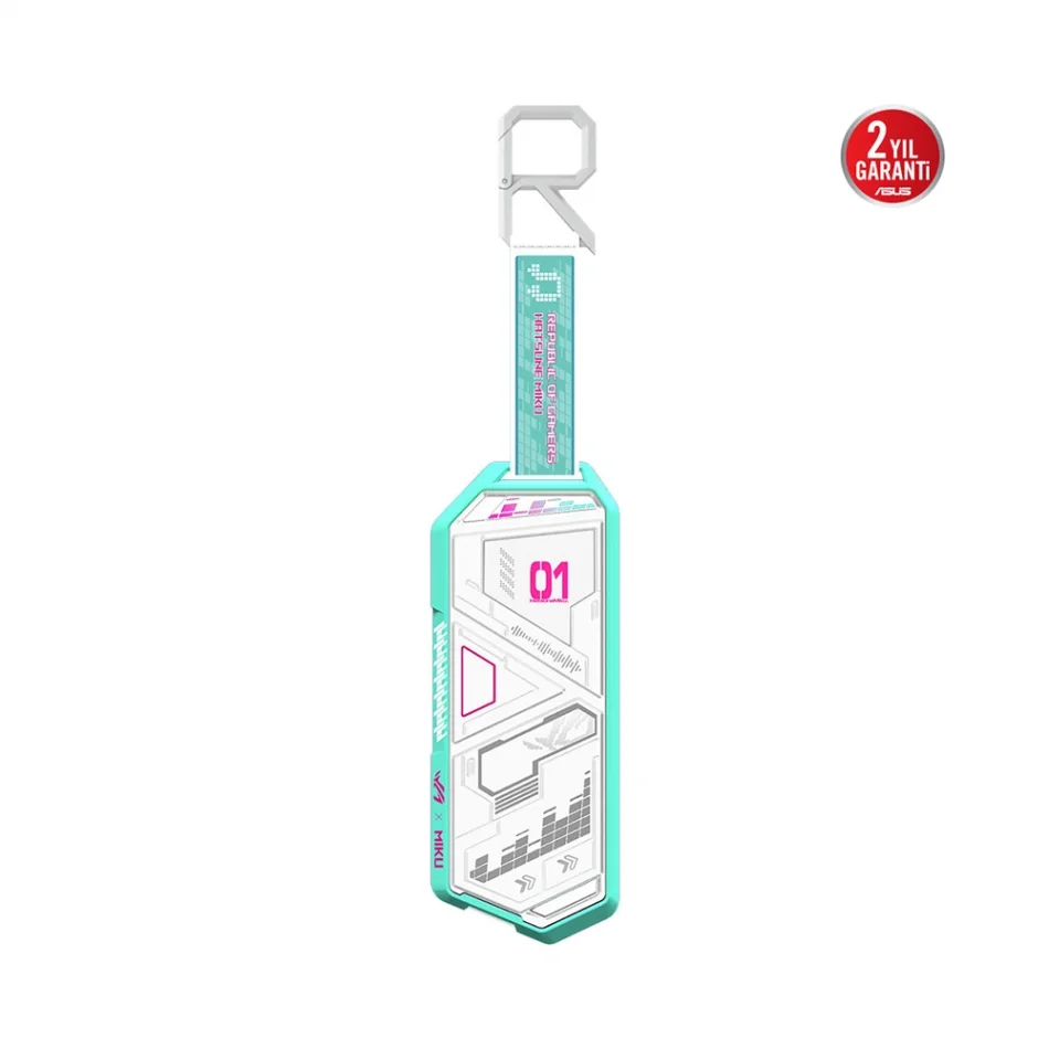 ASUS ROG Strix Arion Hatsune Miku Edition USB 3.2 Gen2 M2 NVMe Beyaz SSD Kutusu