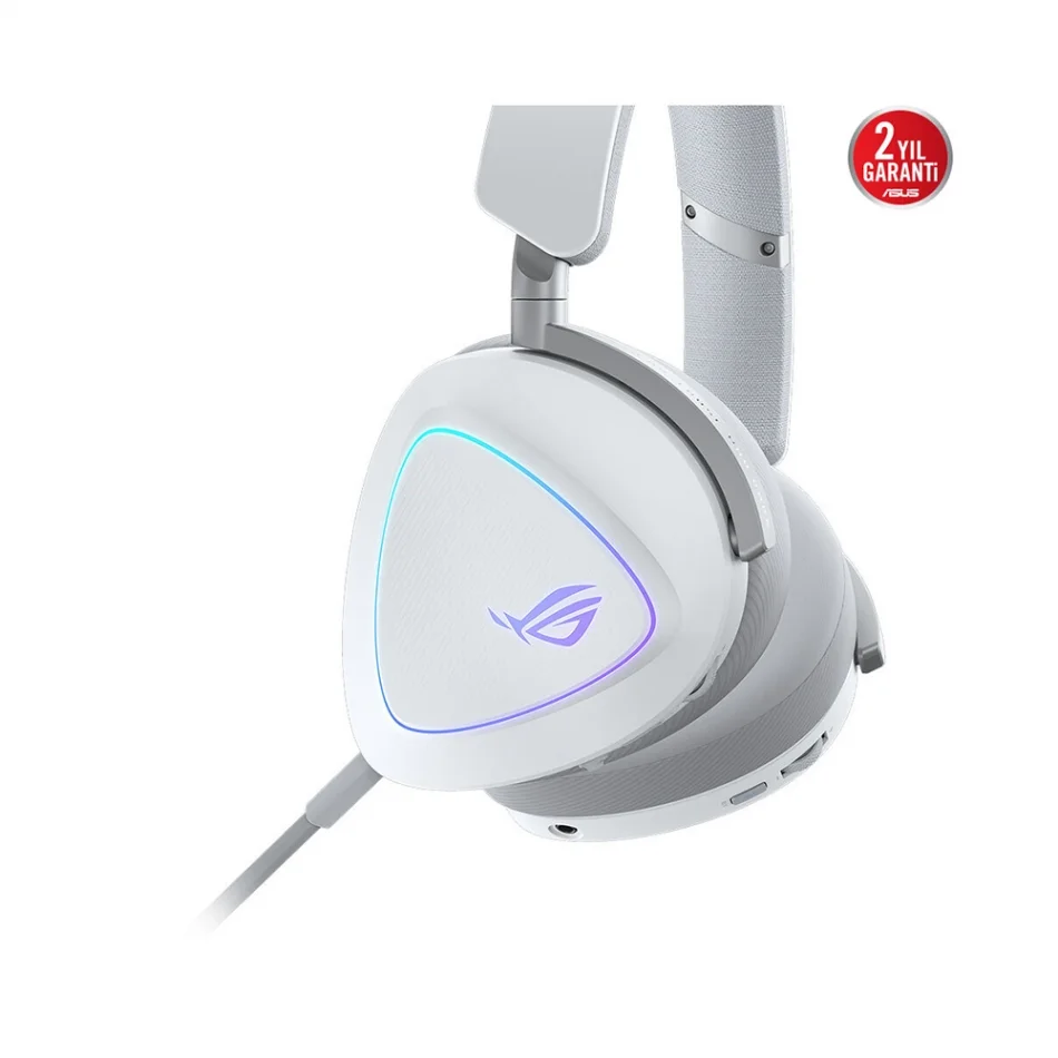 ASUS ROG Delta II White Edition Kablosuz Kulaküstü Beyaz Gaming Kulaklık