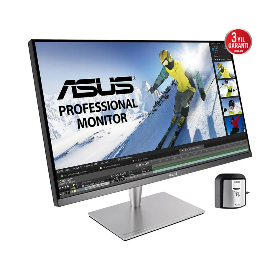 ASUS 32 ProArt PA32UC-K 60Hz 5ms Adaptive-Sync 4K 2160p HDR IPS LED Profesyonel Monitör