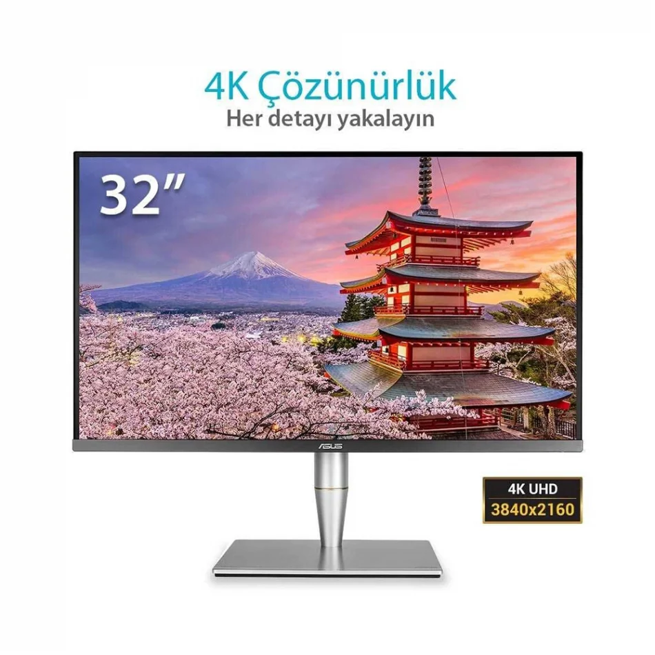 ASUS 32 ProArt PA32UC-K 60Hz 5ms Adaptive-Sync 4K 2160p HDR IPS LED Profesyonel Monitör