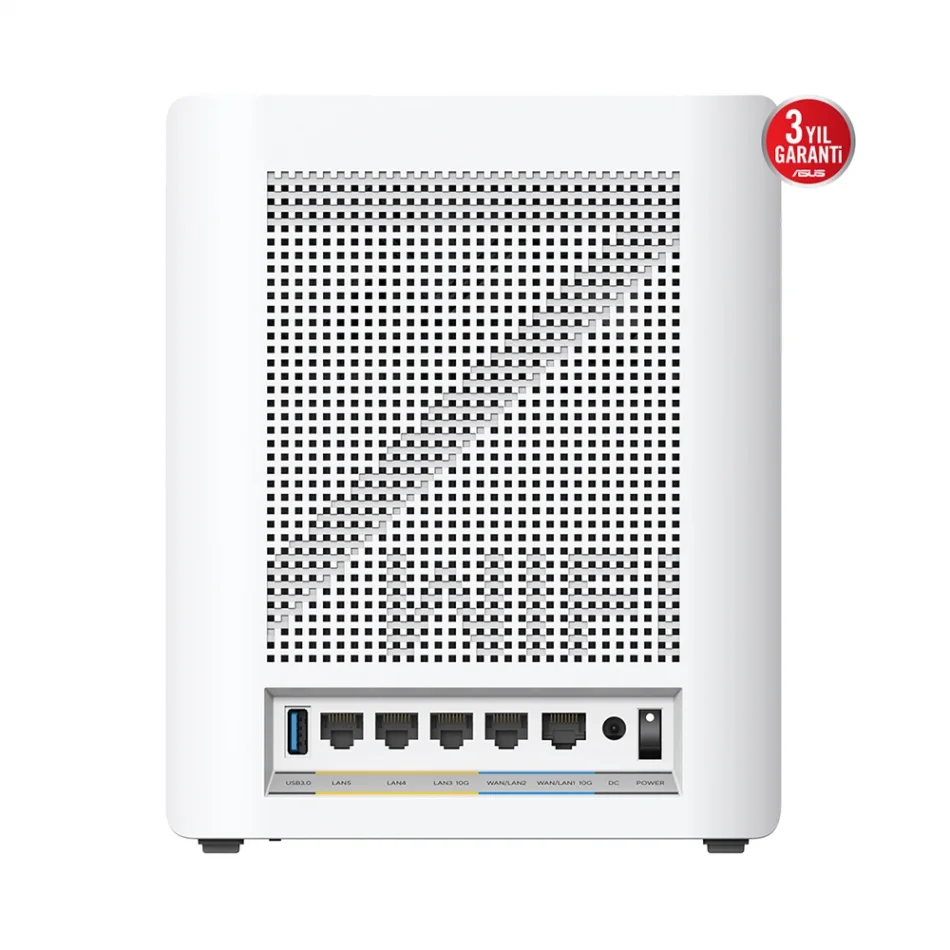 ASUS ZenWiFi BQ16 Quad-band Mesh WiFi7 AiMesh Beyaz 2li Extendable Router