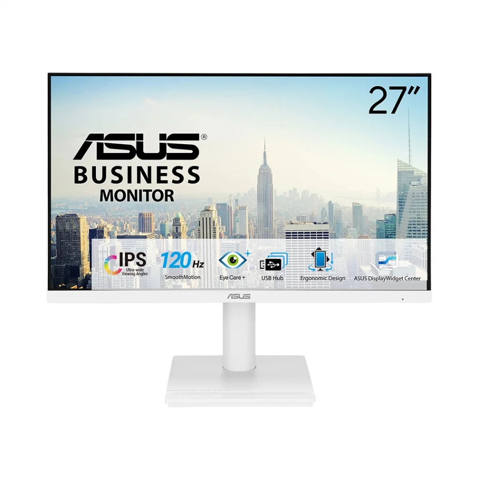 ASUS 27 VA279QGS-W White 120Hz 1ms Eye Care Adaptive-Sync 1080p IPS LED Beyaz Business Monitör