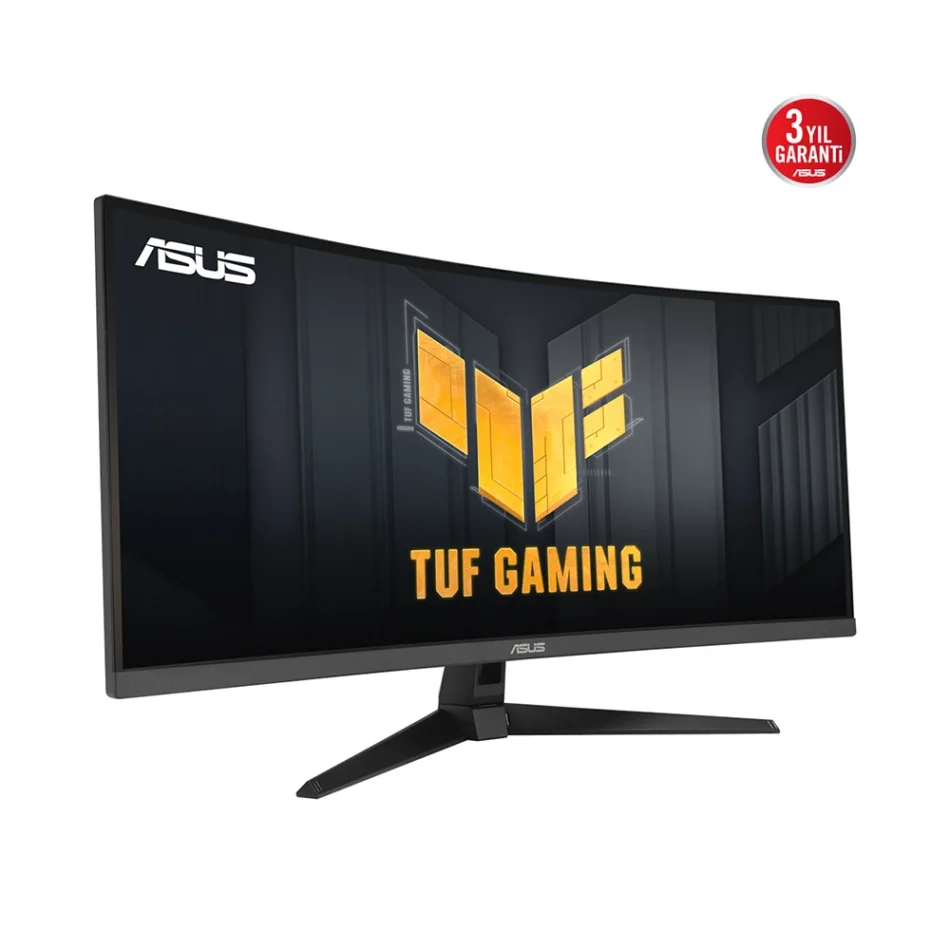 ASUS 34 TUF Gaming VG34VQ3B 180Hz 1ms FreeSync Premium 3440x1440 Ultrawide QHD HDR VA LED Curved Gaming Monitör