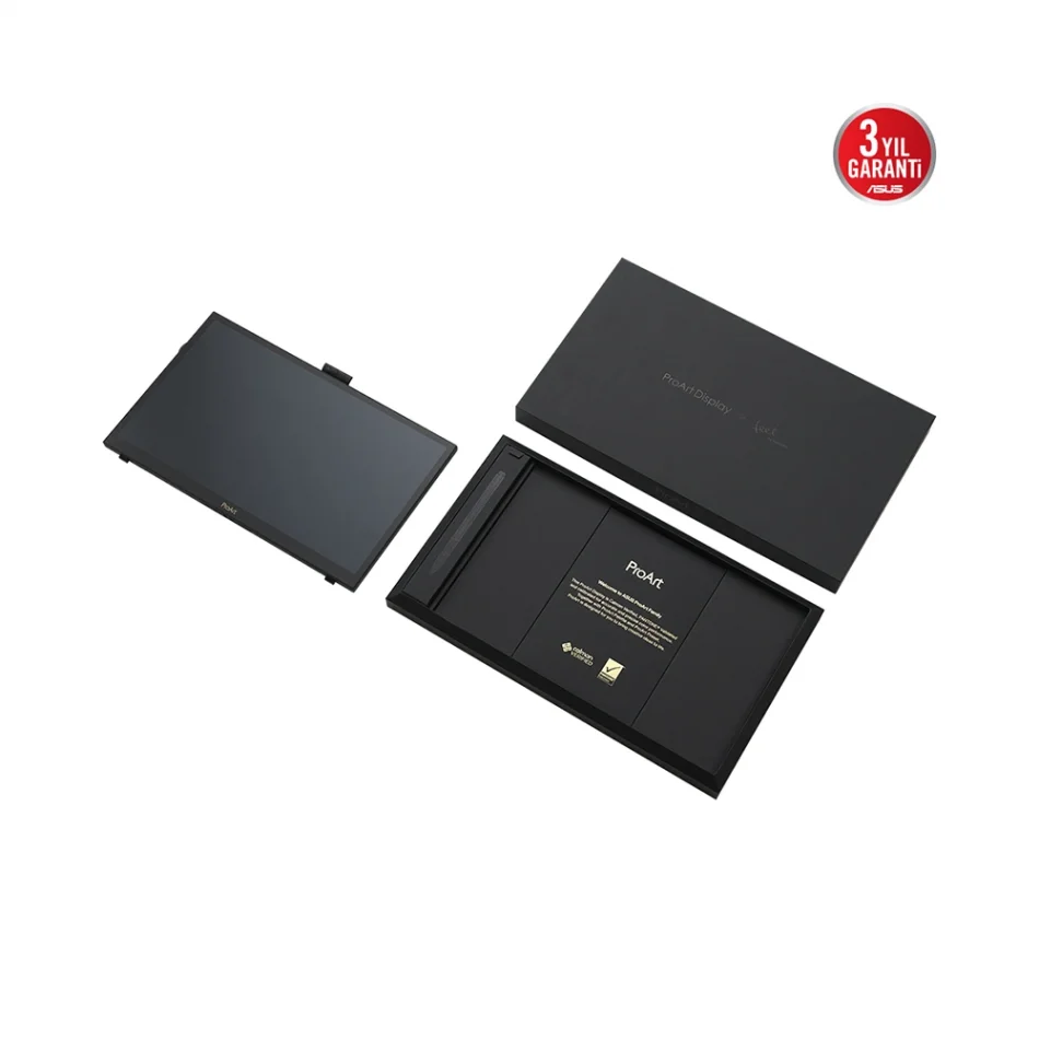 ASUS 15.6 ProArt PA169CDV Touch 60Hz 10ms Calman Verified Sertifikalı 4K 2160p HDR IPS LED Kalemli Dokunmatik Profesyonel Taşınabilir Monitör