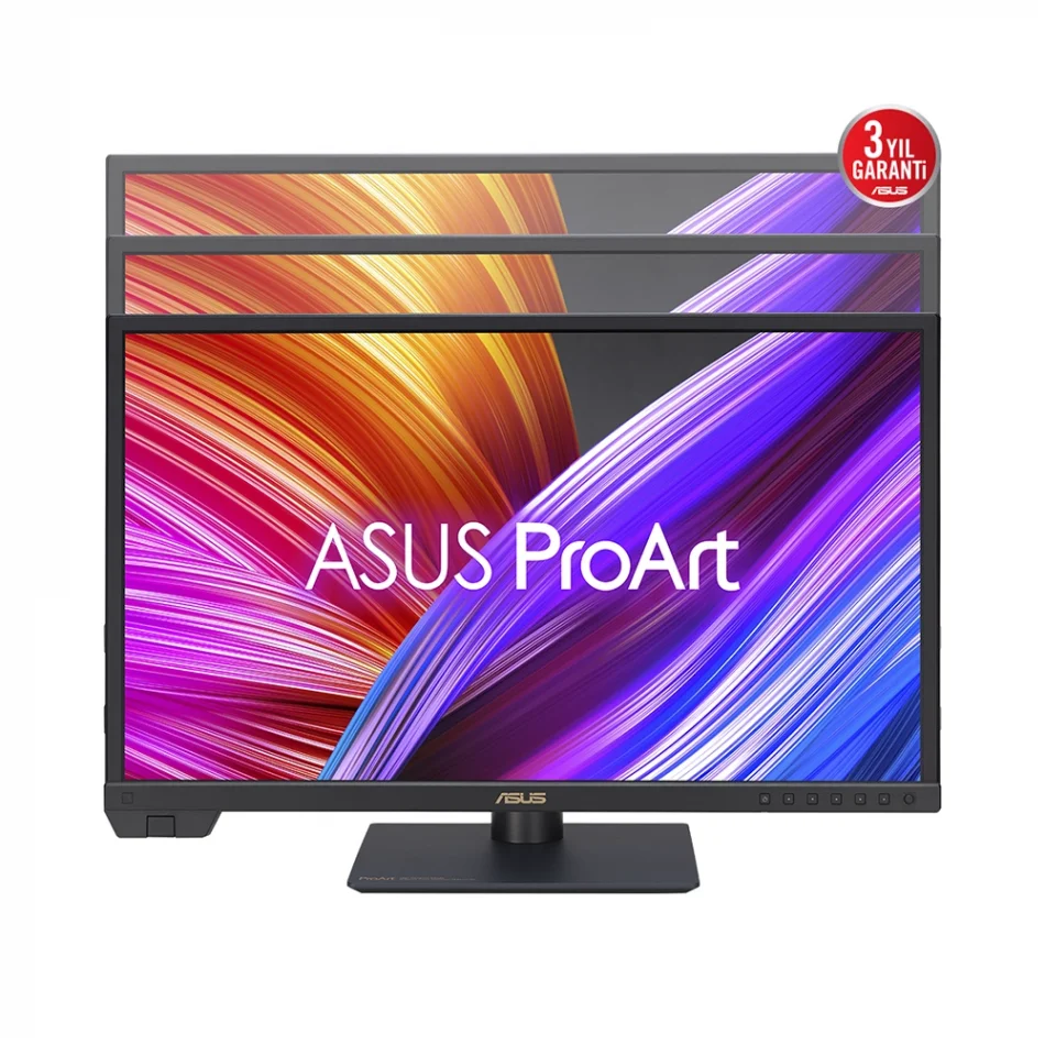 ASUS 24 ProArt PA24US 60Hz 5ms Adaptive-Sync 12G-SDI Destekli Otomatik Kalibrasyonlu 4K 2160p HDR IPS Profesyonel Monitör