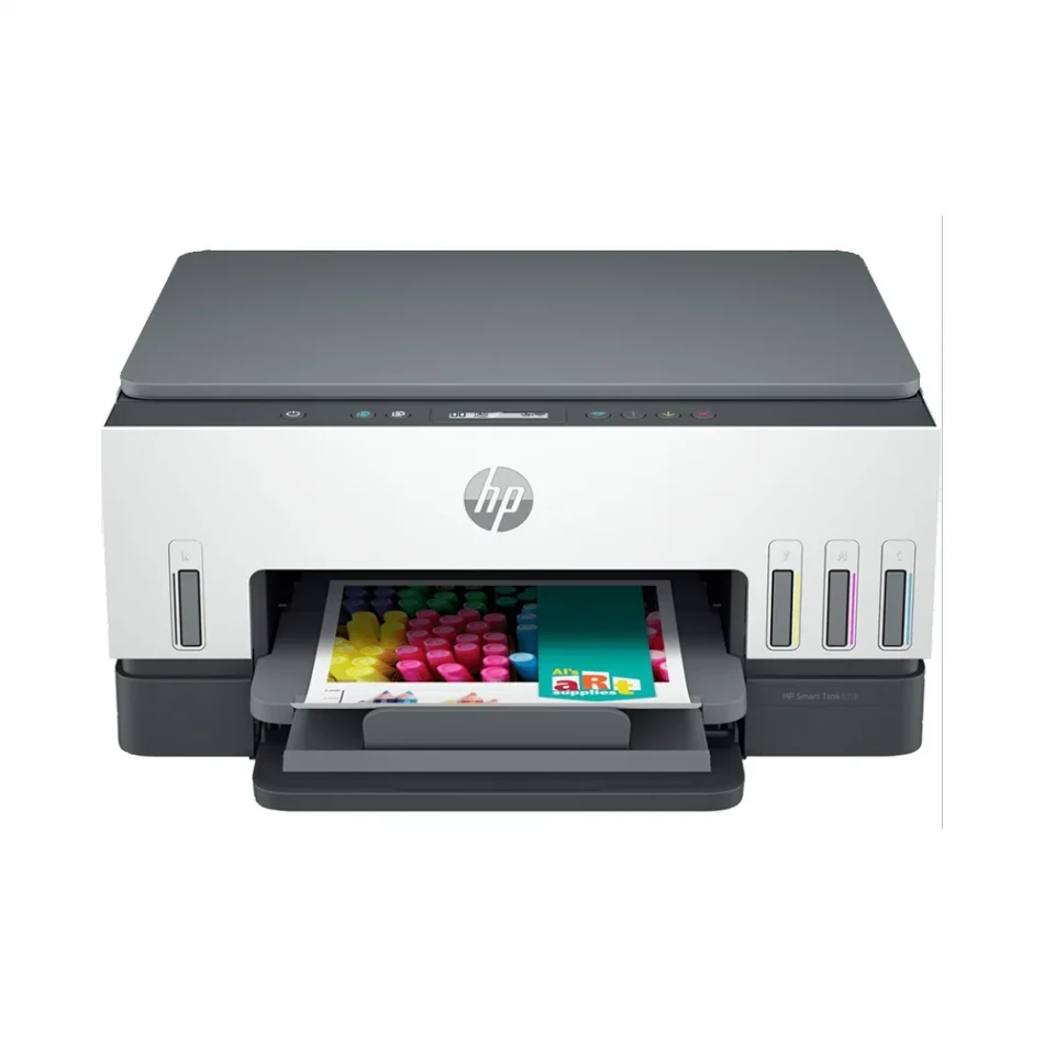 HP Smart Tank 670 Fotokopi Tarayıcı Wi-Fi Mürekkep Püskürtmeli Tanklı All in One Yazıcı - 6UU48A