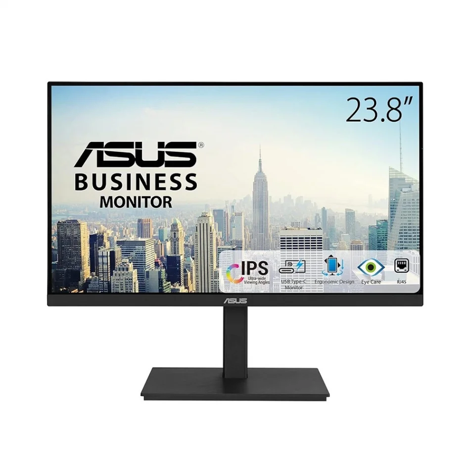 ASUS 23.8 VA24ECPSN 75Hz 5ms Eye Care Adaptive-Sync 1080p IPS LED Business Monitör