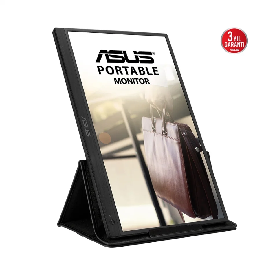 ASUS 15.6 ZenScreen MB165B 60Hz 5ms 1366x768 TN LED USB Type-C Taşınabilir Monitör