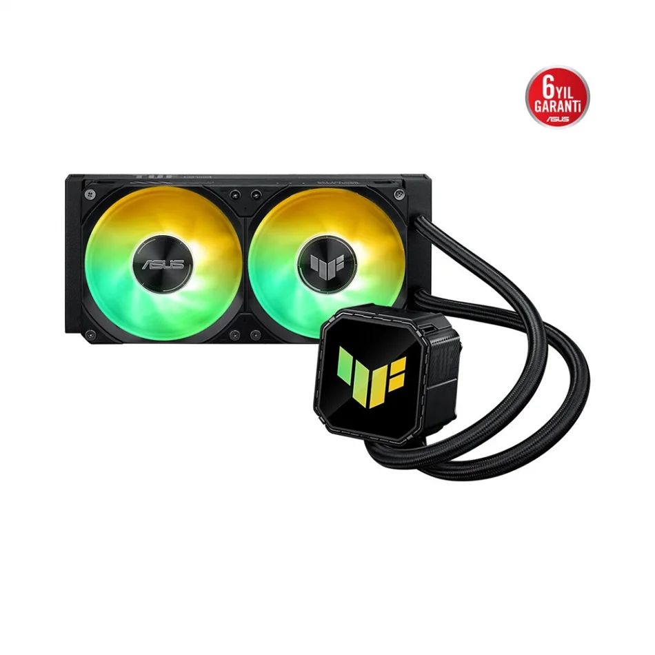 ASUS TUF Gaming LC III 240 ARGB Aura Sync Intel LGA1851-1700 ve AMD AM5 Destekli 240mm İşlemci Sıvı Soğutucu