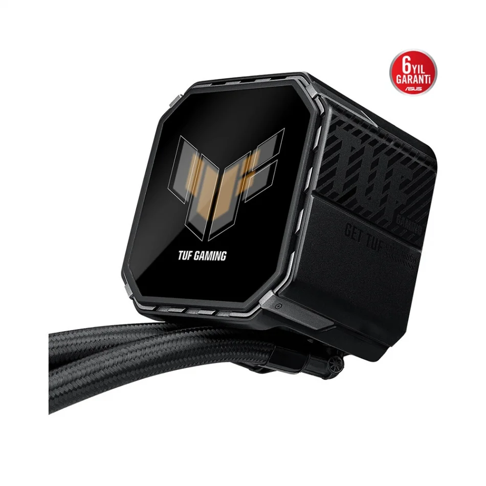 ASUS TUF Gaming LC III 360 ARGB LCD Aura Sync Intel LGA1851-1700 ve AMD AM5 Destekli 360mm İşlemci Sıvı Soğutucu