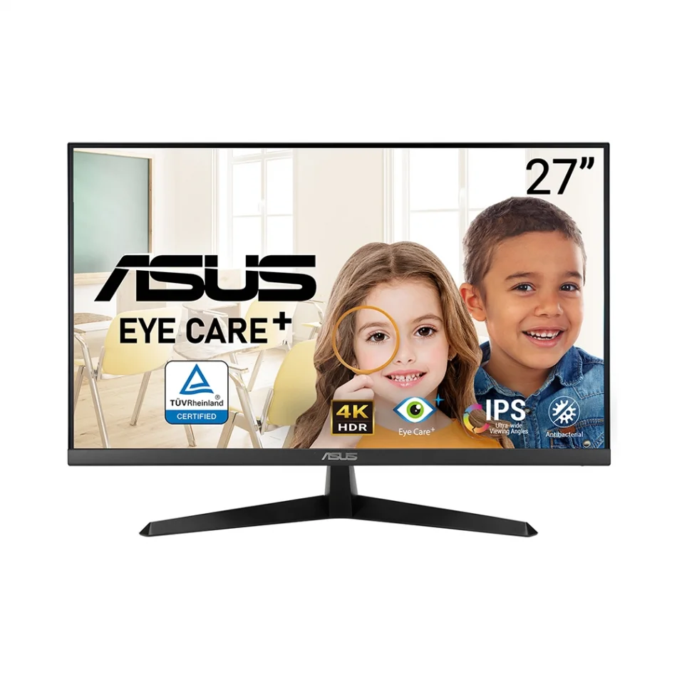 ASUS 27 VY27UQ 60Hz 5ms Eye Care Adaptive-Sync 2160p 4K HDR IPS LED Monitör
