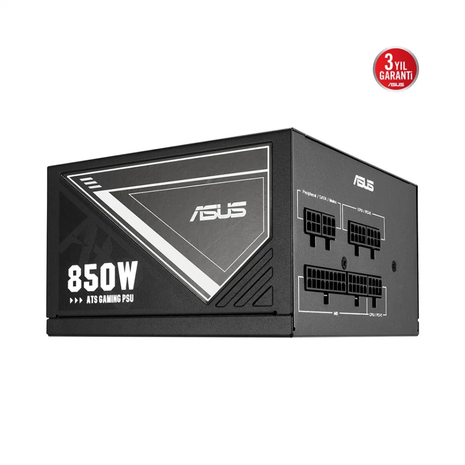 ASUS 850W-ATS 80+ Gold Tam Modüler Güç Kaynağı
