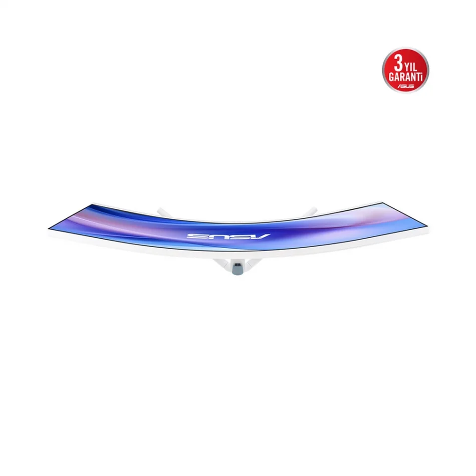 ASUS 34 VU34WCIP-W 100Hz 1ms Hava İyonizeri Adaptive-Sync 3440x1440 WQHD HDR VA LED Curved Beyaz Monitör