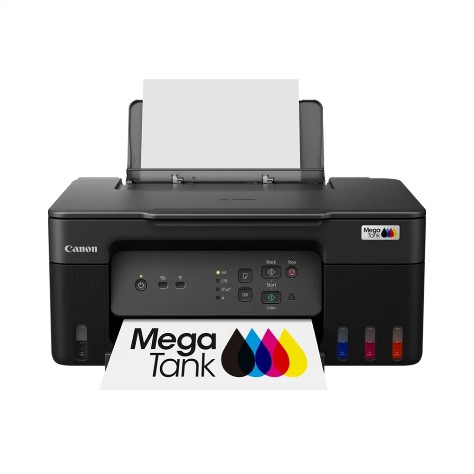 Canon Pixma G3430 Wi-Fi + Tarayıcı + Fotokopi Renkli Çok Fonksiyonlu Mürekkep Tanklı All-in-One Yazıcı