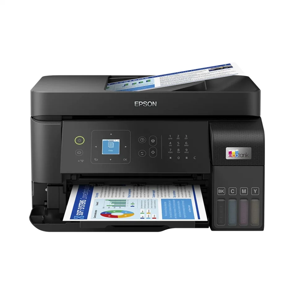 Epson EcoTank L5590 Yazıcı + Tarayıcı + Fotokopi + Faks + Wi-Fi Mürekkep Tanklı All-in-One Yazıcı