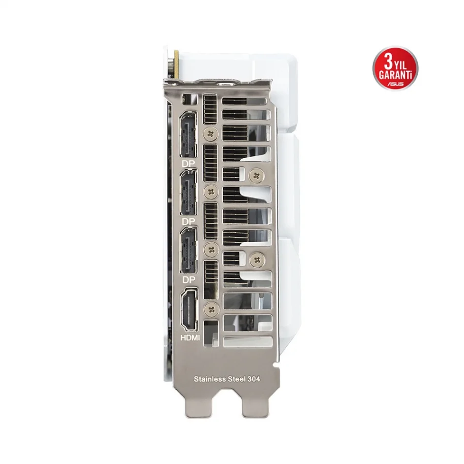 ASUS Dual GeForce RTX 5060 Ti OC White Edition 8GB GDDR7 128 Bit NVIDIA DLSS 4 Beyaz Ekran Kartı