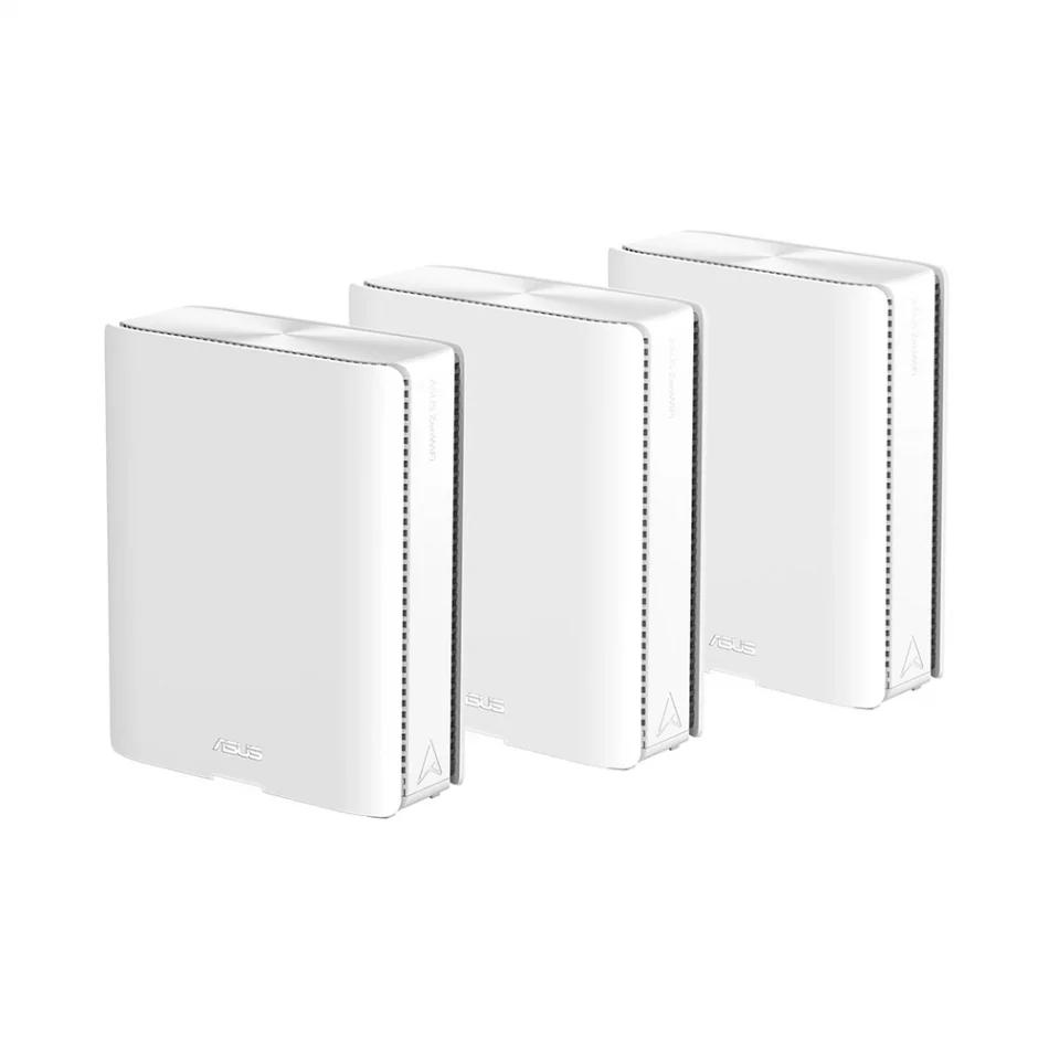 ASUS ZenWiFi BQ16 Quad-band WiFi7 6 GHz AiMesh Beyaz 3lü Extendable Router
