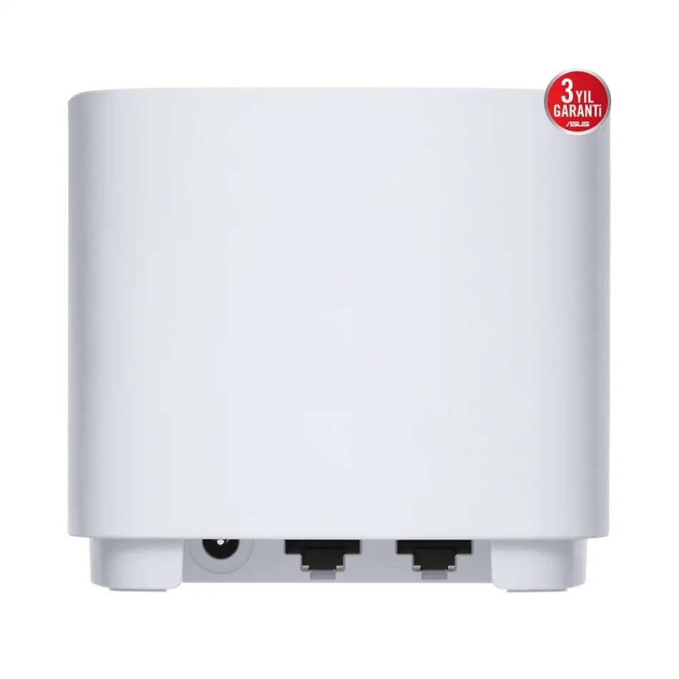 ASUS ZenWiFi XD4 Mini WIFI6 AIMesh VPN Kablosuz Ağ Dağıtımı Beyaz 3lü Paket Extendable Router