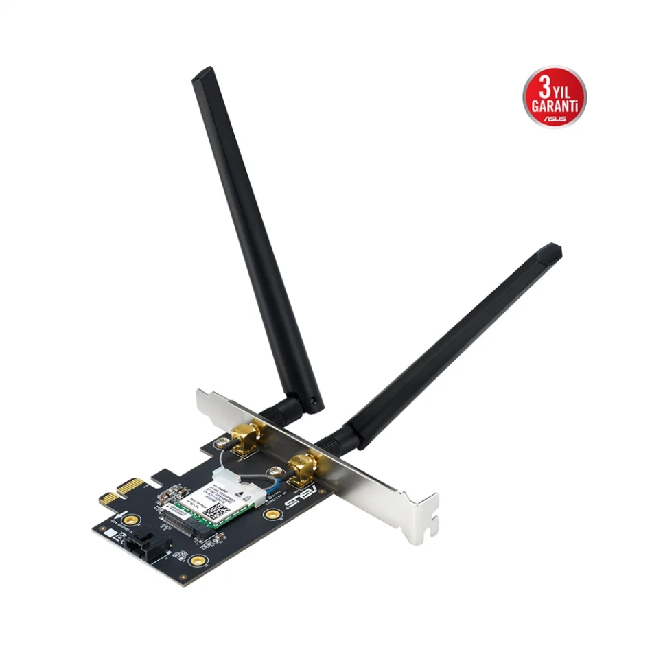 ASUS PCE-BE6500 6 GHz WIFI 7 Bluetooth 5.4 PCI-E Ağ Adaptörü