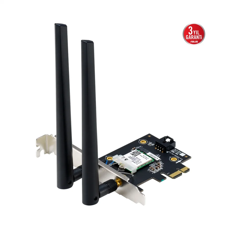 ASUS PCE-BE6500 6 GHz WIFI 7 Bluetooth 5.4 PCI-E Ağ Adaptörü