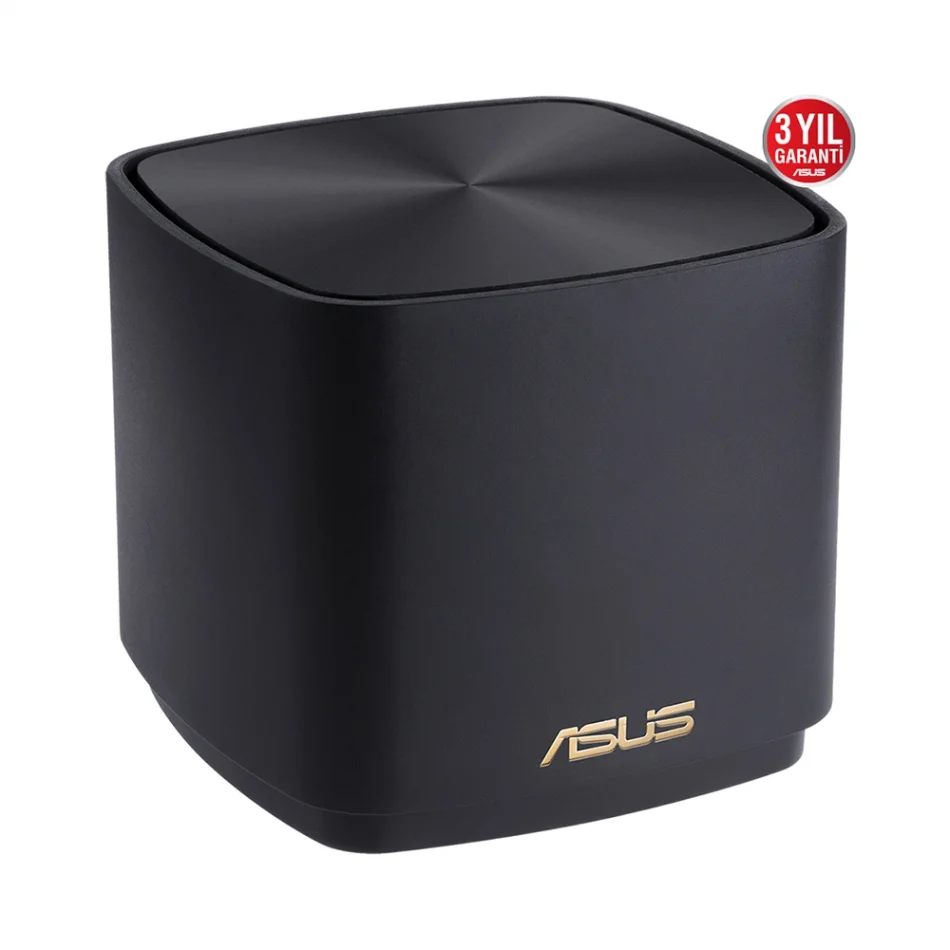 ASUS ZenWiFi XD4 Mini WIFI6 AIMesh VPN Kablosuz Ağ Dağıtımı Siyah 3lü Paket Extendable Router