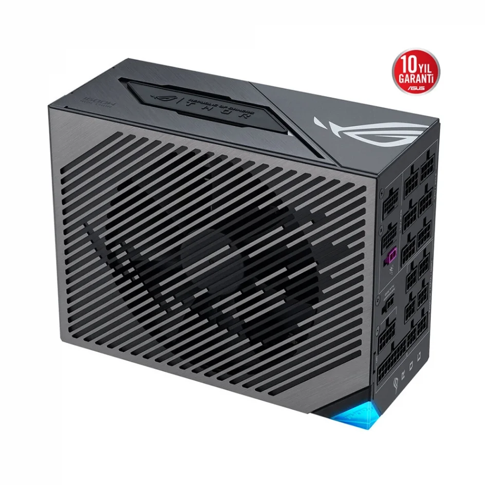 ASUS ROG THOR 1600W 80 PLUS Titanium III ARGB OLED Ekranlı ATX 3.1 Tam Modüler Güç Kaynağı