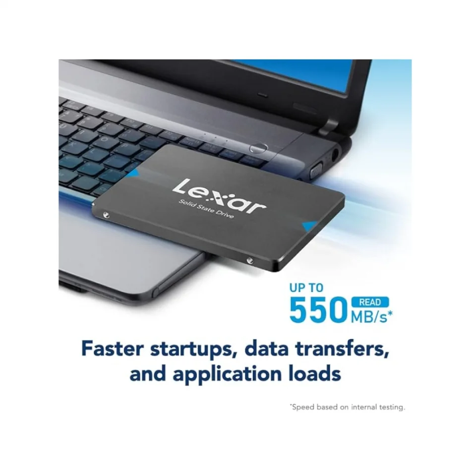 Lexar NQ100 240GB SATA 3.0 550/445MB/s 2.5 SSD - LNQ100X240G-RNNNG