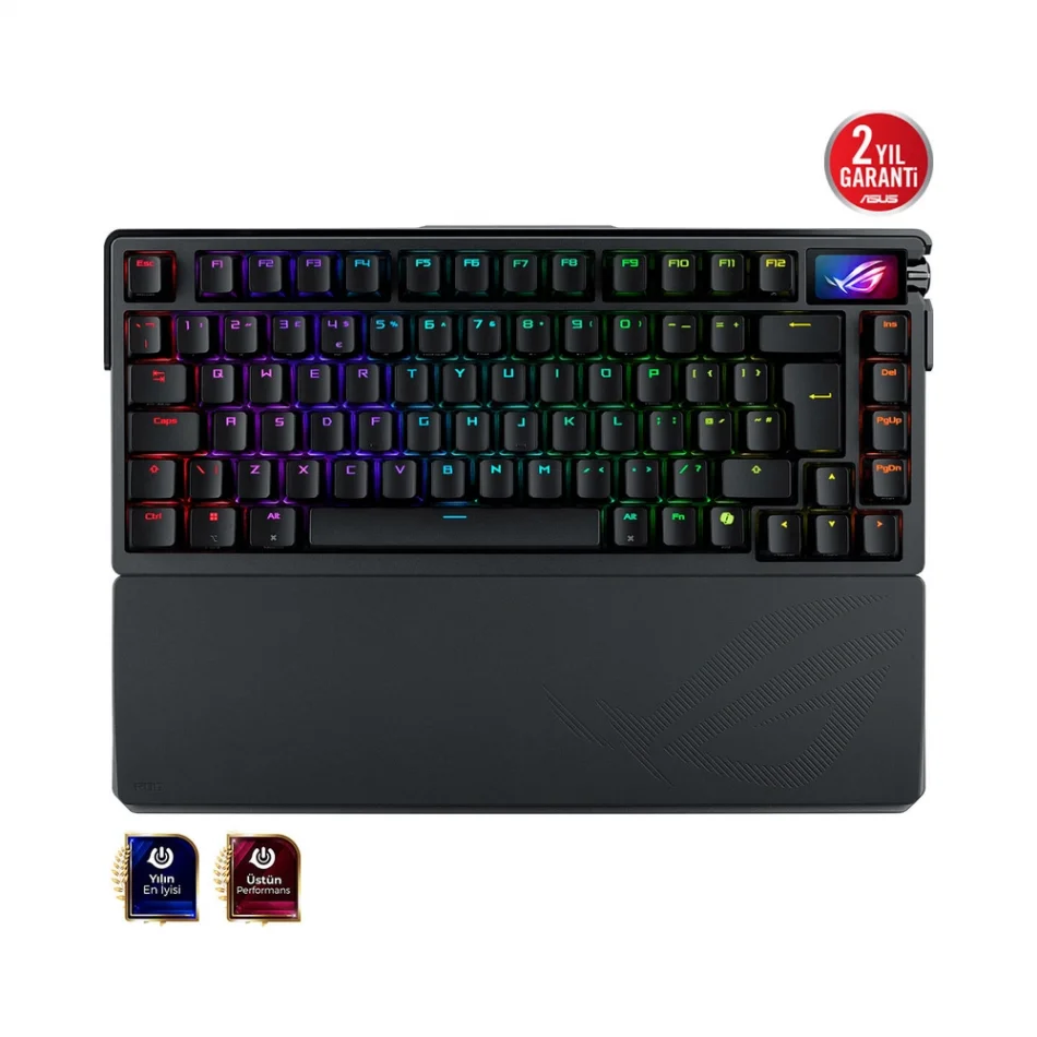 ASUS ROG Azoth Extreme Kablosuz Mekanik ROG NX Snow Switch İngilizce Gaming Klavye