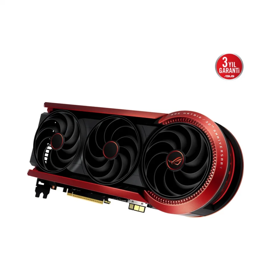 ASUS ROG Matrix Platinum GeForce RTX 5090 30th Anniversary Edition 32GB GDDR7 512 Bit NVIDIA DLSS 4 BTF Ekran Kartı