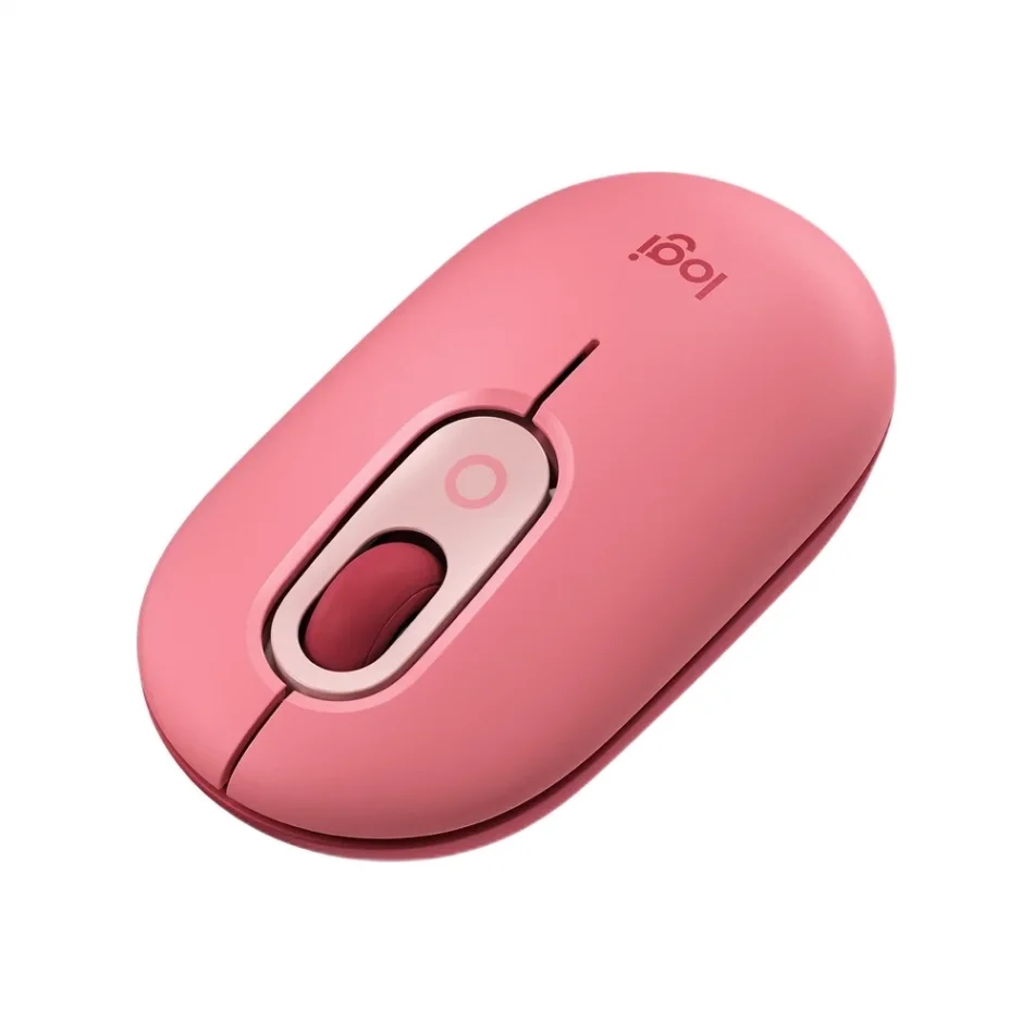 Logitech POP Emojili Kablosuz Mouse - Kırmızı & Pembe 910-006548