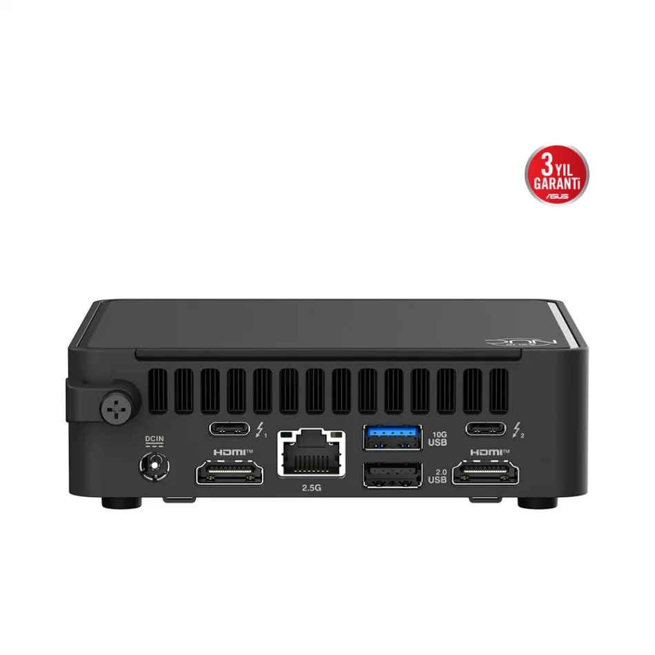 ASUS NUC15 Pro Slim Kit Intel Core 5 210U İşlemcili Barebone (Ram ve SSD yok) FreeDOS Mini Masaüstü Bilgisayar