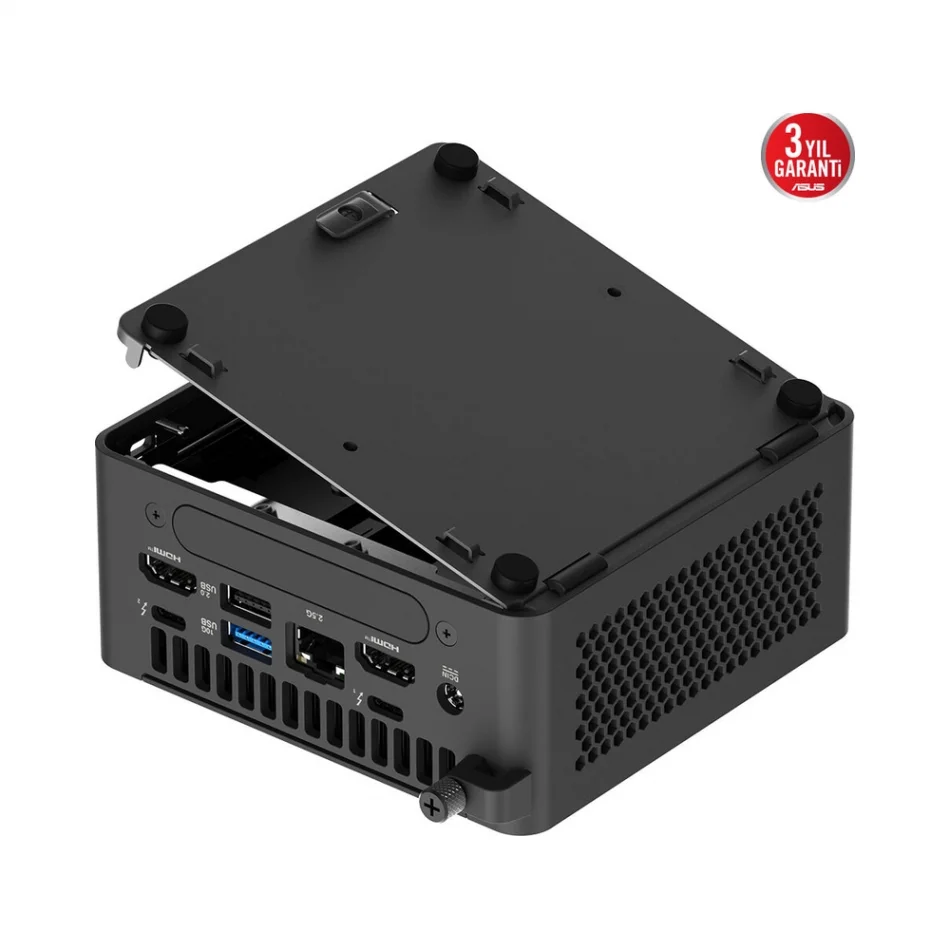 ASUS NUC15 Pro Tall Kit Intel Core 3 100U İşlemcili Barebone (Ram ve SSD yok) FreeDOS Mini Masaüstü Bilgisayar