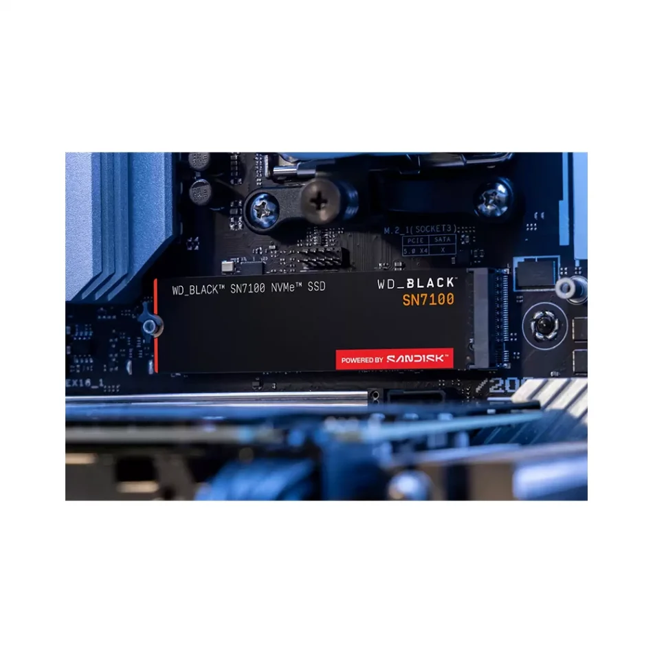 Western Digital Black SN7100 1 TB PCIe Gen 4.0 7250/6900MB/s NVMe M.2 SSD - WDS100T4X0E