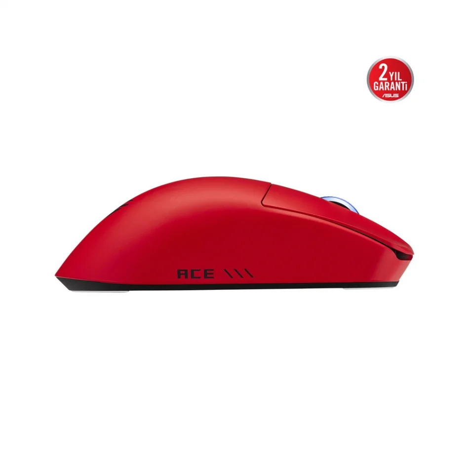 ASUS ROG Harpe II Ace Lava Red AimPoint Pro 42000 DPI 8K Hz Kablosuz Kırmızı Gaming Mouse