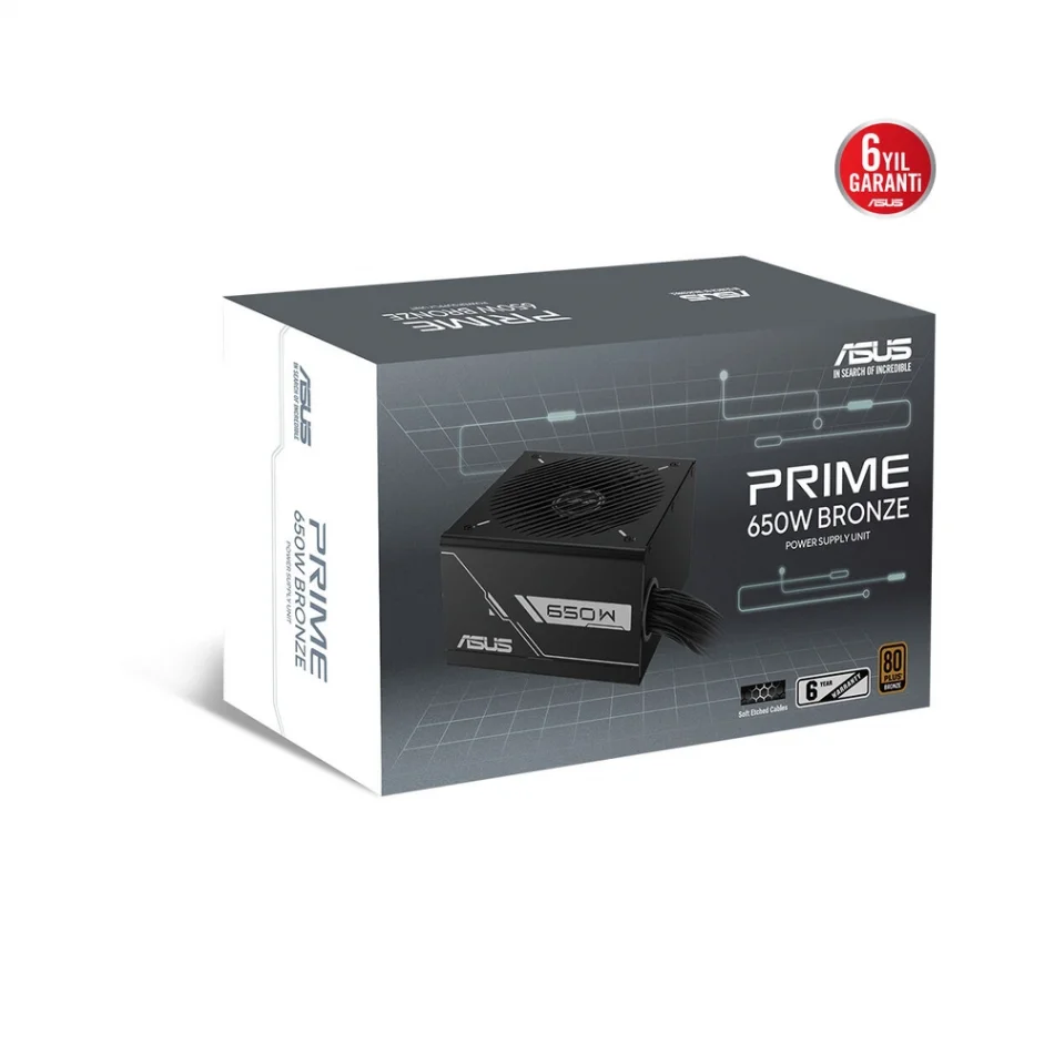 ASUS Prime 650B 650W 80+ Bronze Güç Kaynağı