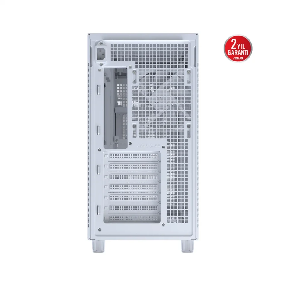 ASUS Prime AP303 Mesh White 1x Fanlı Mid Tower ATX Kompakt Beyaz Gaming Kasa