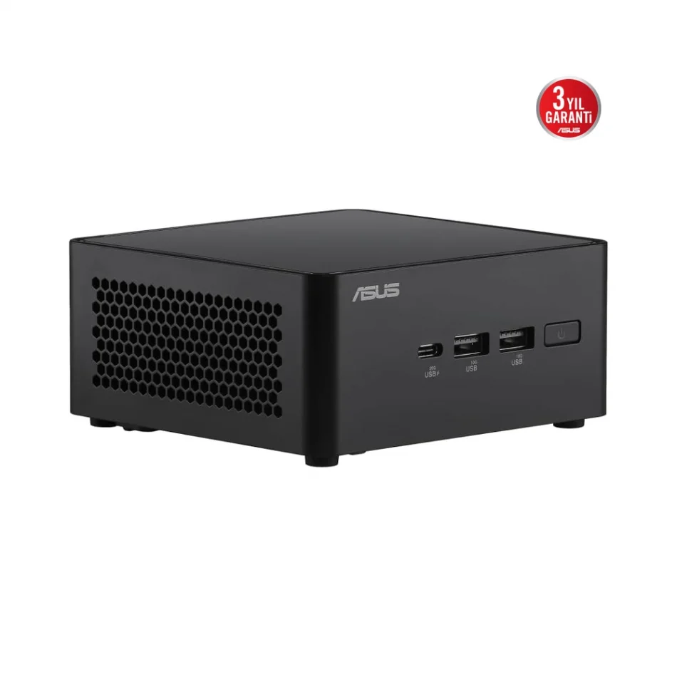 ASUS NUC14 Pro Tall Kit Intel Ultra U7 155H İşlemcili Barebone (Ram ve SSD yok) FreeDOS Mini Bilgisayar