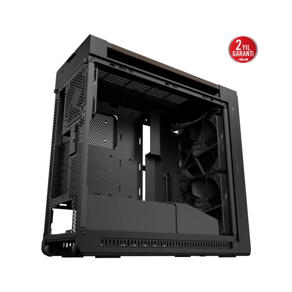 ASUS ProArt PA602 Walnut Wood Edition - Metal Yan Panel Ceviz Ağacı Ön Panel Mid-Tower e-ATX Bilgisayar Kasası
