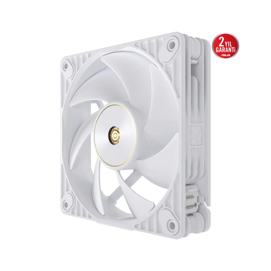 ASUS ProArt PF120 White 3000rpm Daisy-Chain Destekli PWM Beyaz Fan - 3lü Paket
