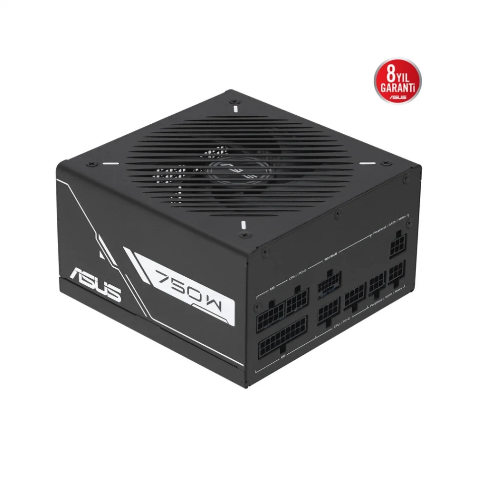 ASUS Prime 750G Black 750W 80 PLUS Gold Tam Modüler PCIe ATX 3.1 Güç Kaynağı