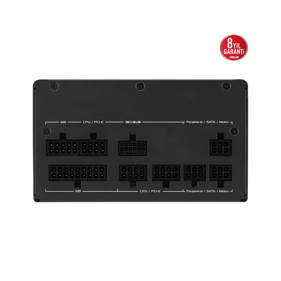 ASUS Prime 750G Black 750W 80 PLUS Gold Tam Modüler PCIe ATX 3.1 Güç Kaynağı