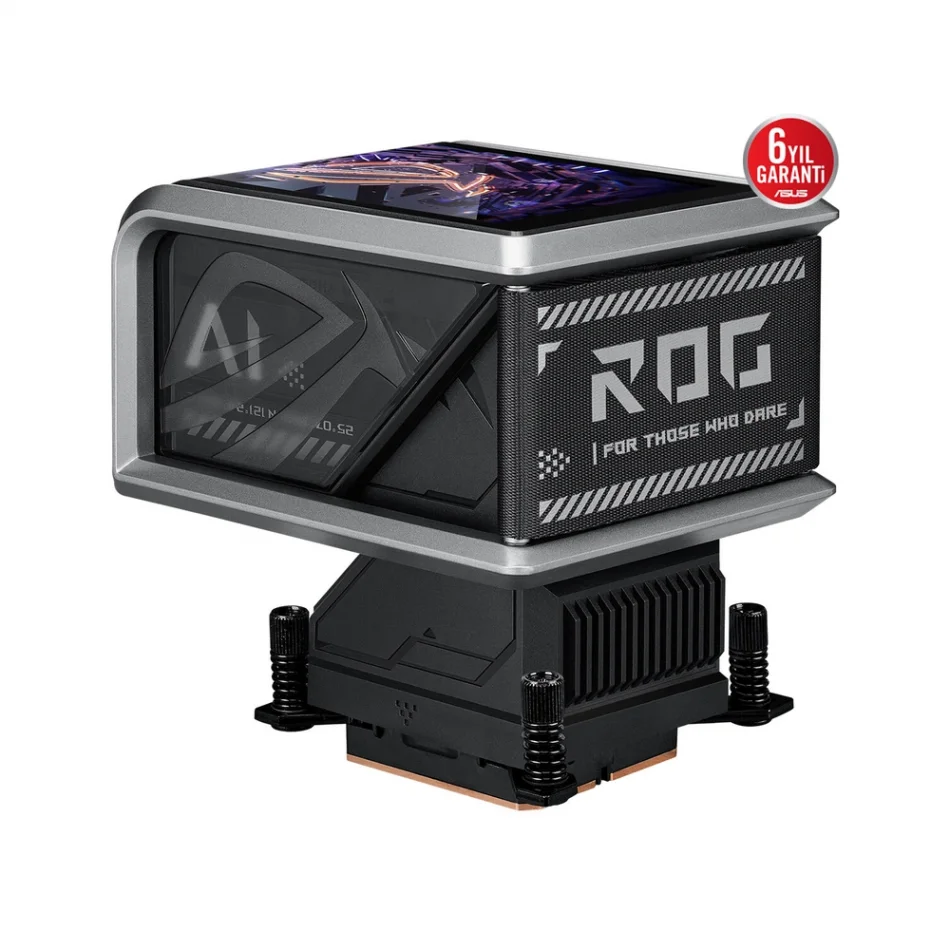ASUS ROG RYUO IV 360 ARGB 6.67 AMOLED Ekranlı Intel LGA1851-1700 ve AMD AM5 Destekli 360mm. İşlemci Sıvı Soğutucu