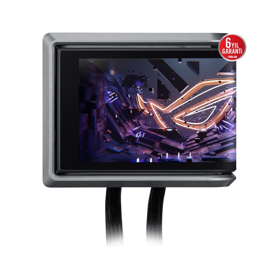 ASUS ROG RYUO IV 360 ARGB 6.67 AMOLED Ekranlı Intel LGA1851-1700 ve AMD AM5 Destekli 360mm. İşlemci Sıvı Soğutucu