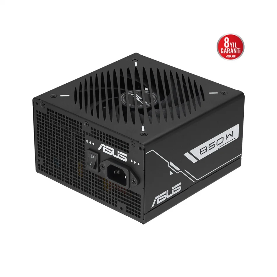 ASUS Prime 850G Black 850W 80 PLUS Gold Tam Modüler PCIe ATX 3.1 Güç Kaynağı
