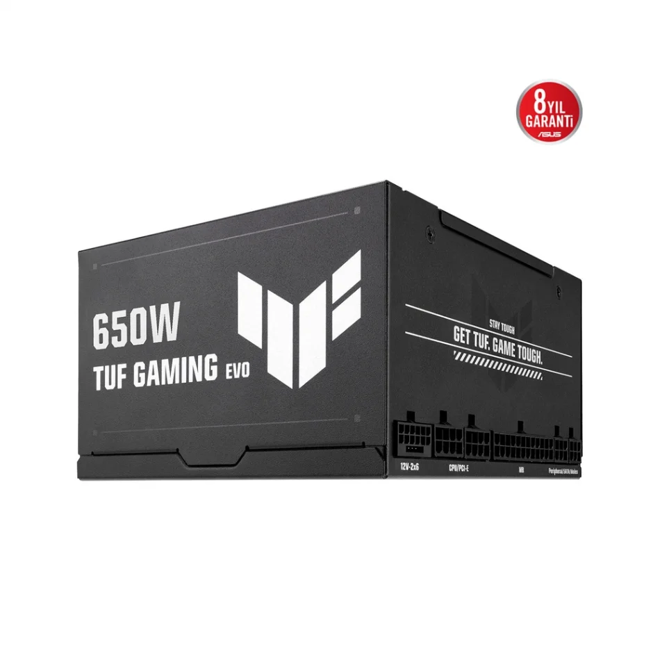 ASUS TUF Gaming 650G EVO 650W 80 PLUS Gold Tam Modüler Güç Kaynağı