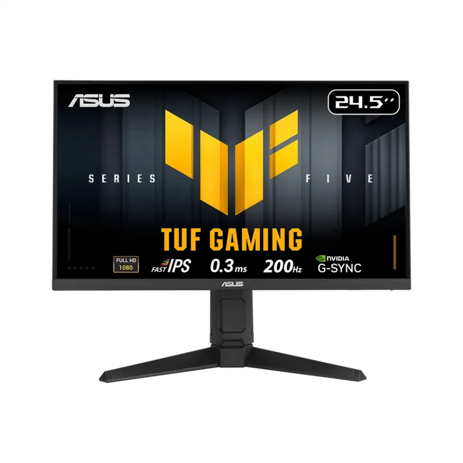 ASUS 24.5 TUF Gaming VG259QL5A 200Hz 0.3ms FreeSync Premium G-Sync 1080p HDR IPS LED Gaming Monitör