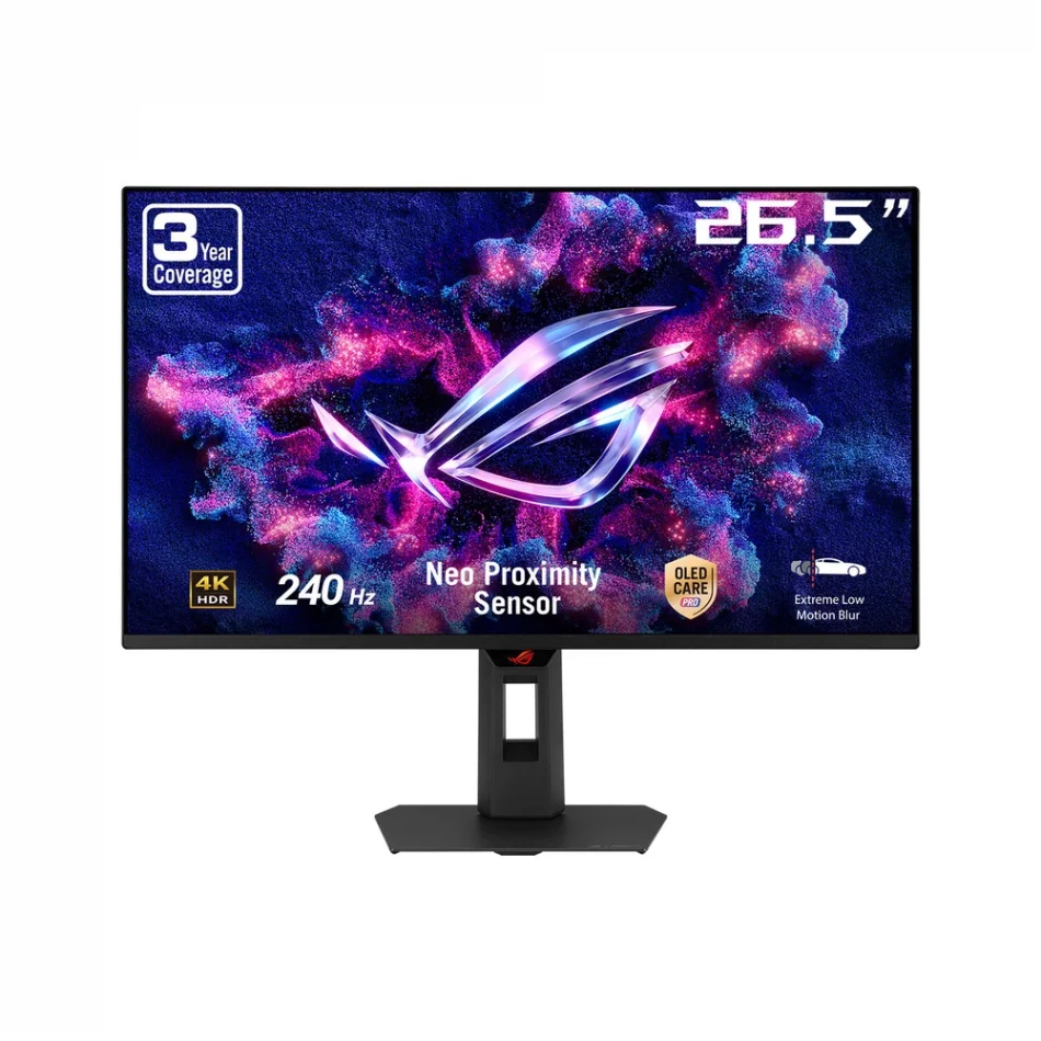 ASUS 27 ROG Swift OLED XG27UQDMS 240Hz 0.03ms FreeSync Premium Pro G-Sync 2160p HDR QD-OLED Gaming Monitör