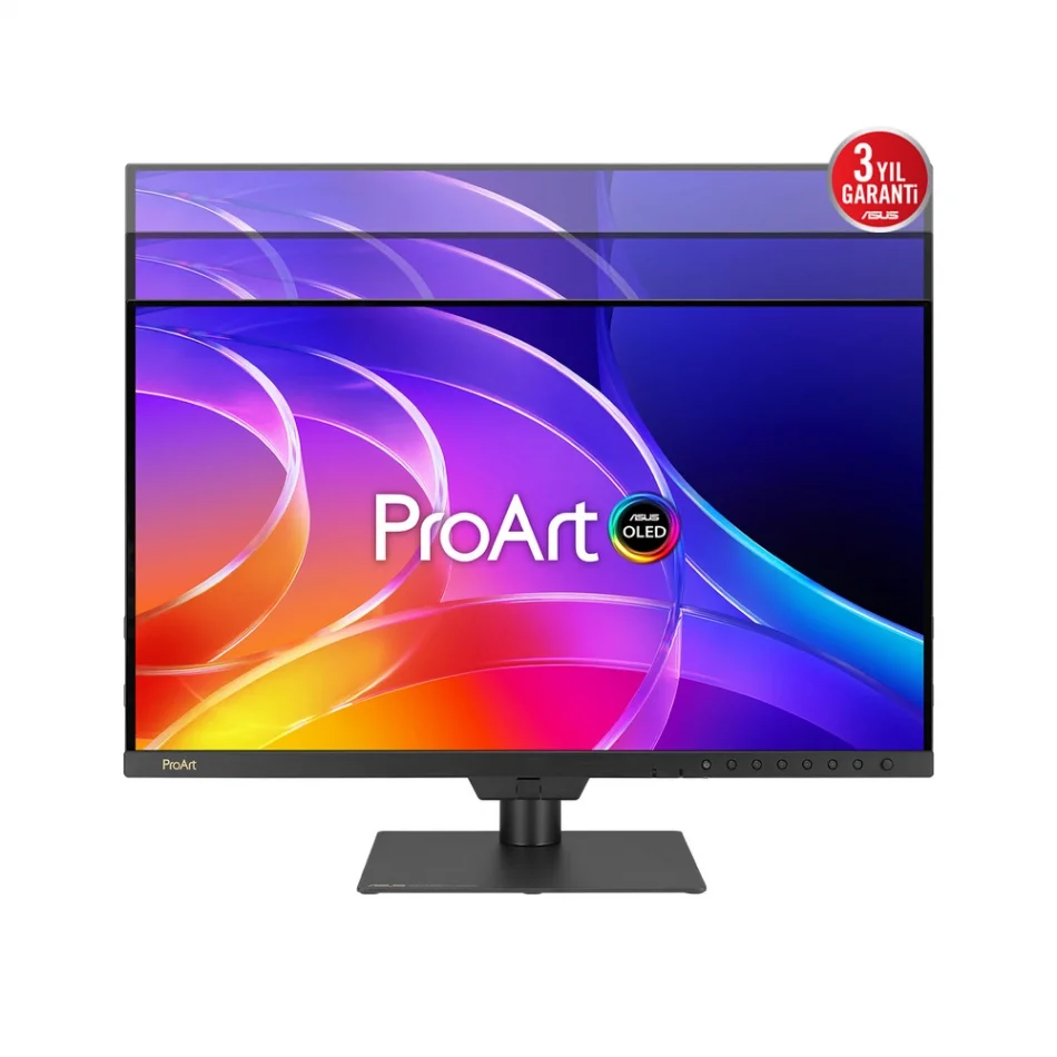 ASUS 27 ProArt OLED PA27USD 240Hz 0.1ms Adaptive-Sync 4K 2160p QD-OLED Profesyonel Monitör