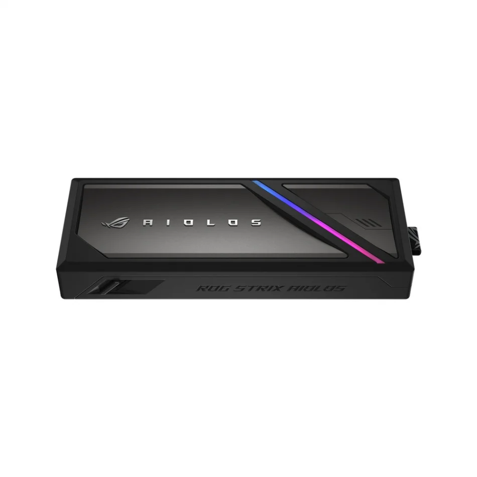 ASUS ROG Strix Aiolos Çift NVMe PCIe ve SATA Destekli USB-C 3.2 Gen 2x2 SSD Kutusu