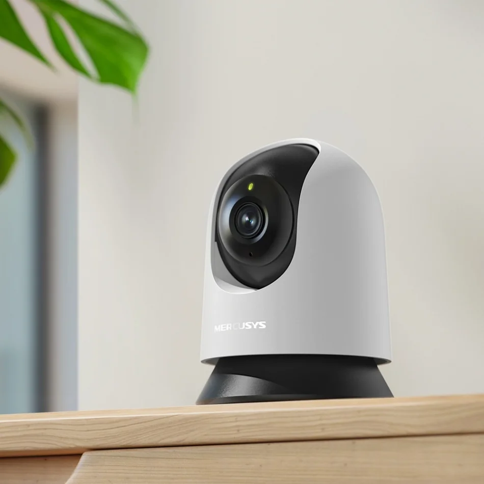 TP-Link Mercusys MC200 Pan/Tilt (Yatay/Dikey) Hareketli Ev Güvenlik Wi-Fi Kamerası